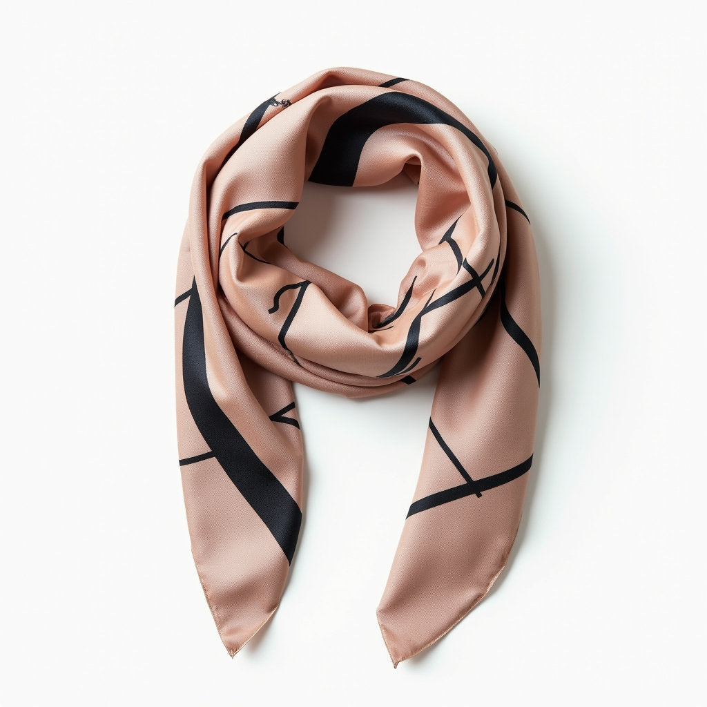 Foulard Seta Geometrico
