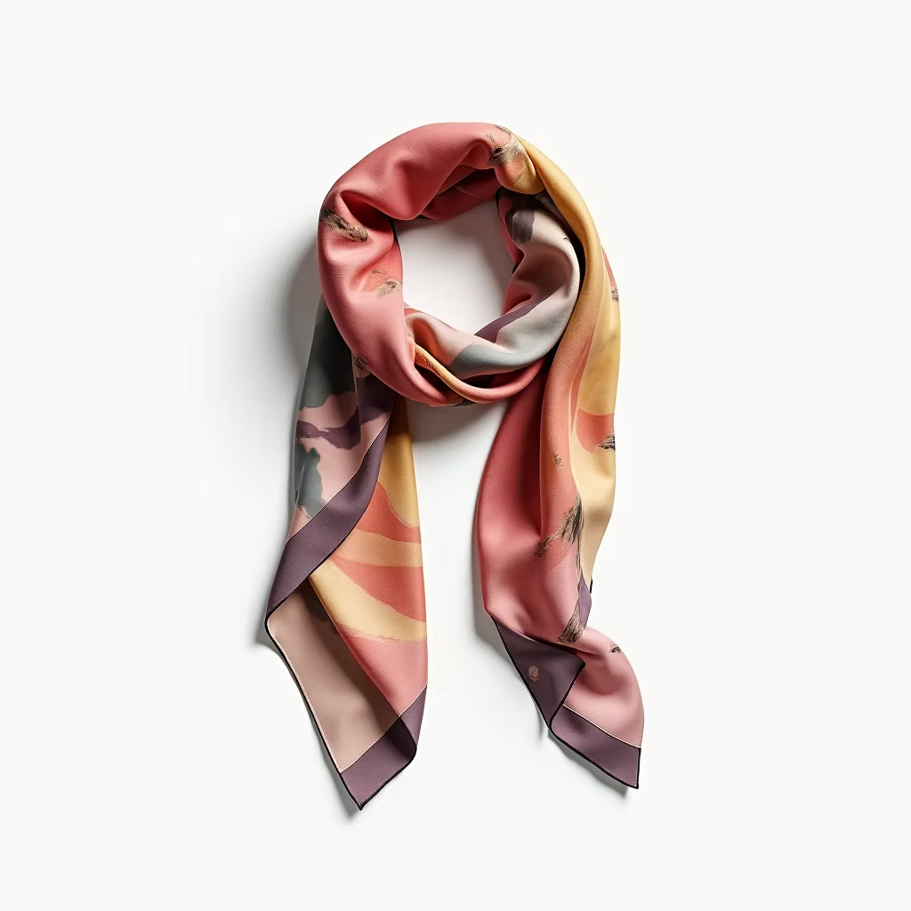 Foulard Seta Astratto
